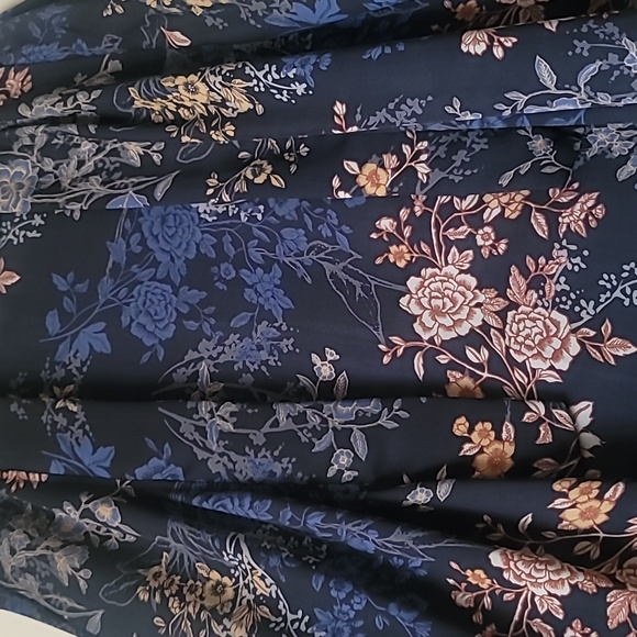 Tahari Floral Sheer Bohemian Kimono Style Cardigan Small to Medium - Picture 5 of 11